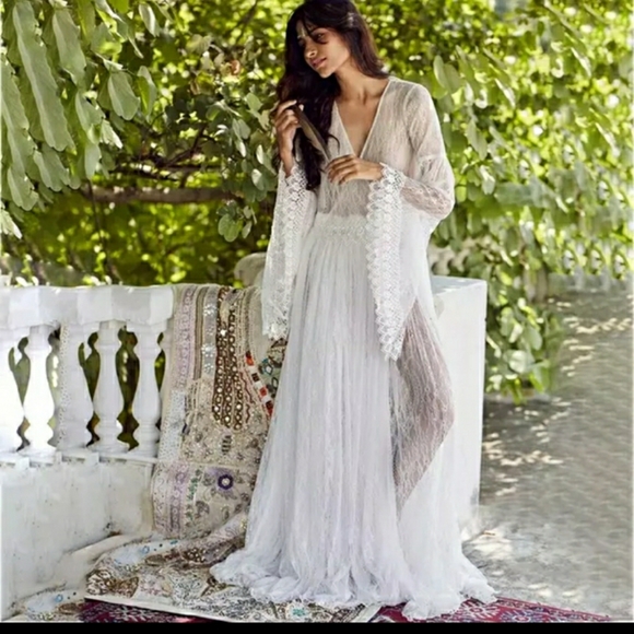 Boho gypsy lace dress..FIRM - Picture 3 of 8